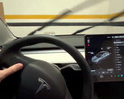 La velocità dei tergicristalli della Model 3/Y può finalmente essere regolata con i pulsanti (immagine: Laplasz/Twitter)