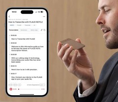 Plaud aggiunge Anthropic Claude 3.5 Sonnet AI al registratore vocale Plaud Note attraverso l'abbonamento al piano Pro. (Fonte: Plaud)