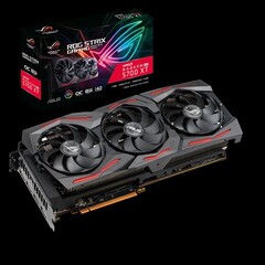 L'ASUS ROG STRIX Radeon RX 6800 XT potrebbe offrire un importante aggiornamento rispetto all'attuale ammiraglia AMD, l'RX 5700 XT (Fonte immagine: ASUS)