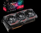 The ASUS ROG STRIX Radeon RX 6800 XT could offer a major upgrade over the current AMD flagship, the RX 5700 XT (Image source: ASUS)