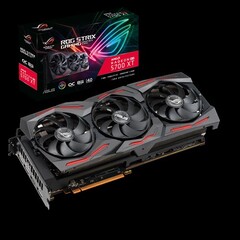 L&#039;ASUS ROG STRIX Radeon RX 6800 XT potrebbe offrire un importante aggiornamento rispetto all&#039;attuale ammiraglia AMD, l&#039;RX 5700 XT (Fonte immagine: ASUS)