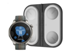 L&#039;Amazfit Body Composition Analyser Mat funziona con lo smartwatch Balance. (Fonte: Amazfit)