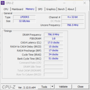CPU-Z Memoria