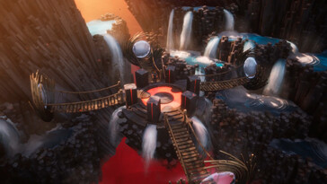 Un'immagine che mostra un ambiente in Dreamscaper.