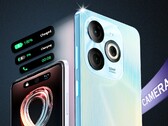 Il design dell'Infinix Smart 8 si ispira molto all'iPhone 15 Pro di Apple. (Immagine: Infinix)