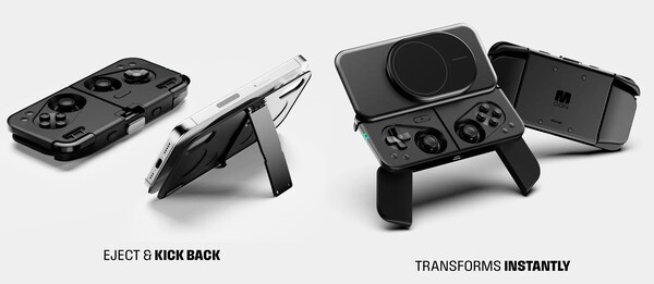 MCON può essere staccato dal dispositivo e utilizzato come un normale controller. (Fonte immagine: Ohsnap)