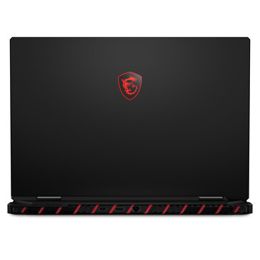 MSI Raider 18 HX posteriore (immagine via MSI)