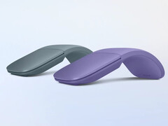 I colori del nuovo Surface Arc Mouse corrispondono a quelli del nuovo Surface Pro 11 e del Surface Laptop. (Fonte: Microsoft)