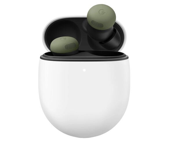Il nuovo colore oliva dei Pixel Buds Pro 2 si abbina perfettamente ad alcuni dei colori della nuova serie Pixel 11.