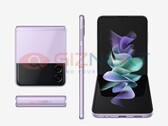 Il Galaxy Z Flip 3 sarà lanciato in diversi colori. (Fonte: Giznext)