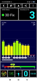 Segnale GPS (all'aperto)