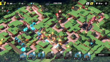 Nella foto: uno screenshot del gameplay di Tower Dominion.