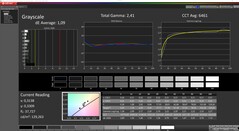 CalMAN: Scala di grigi (calibrato)