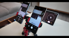 L'S24 Ultra mostra un ritardo dell'otturatore. (Fonte: Android Authority via YouTube)