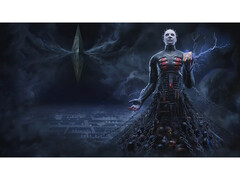 Un&#039;immagine promozionale per il videogioco Hellraiser di Clive Barker: Revival mostra Pinhead in piedi nel labirinto. (Fonte immagine: PlayStation Blog)