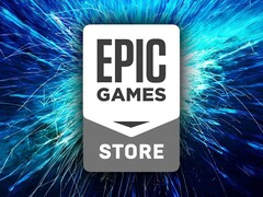 Il logo di Epic Games Store.