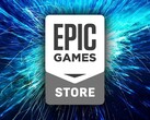 Il logo di Epic Games Store.