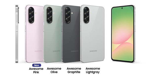 Galaxy A56 è ora disponibile in un nuovo colore in edizione limitata Awesome Pink (fonte: Samsung)