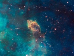 Un'immagine che mostra la Nebulosa Carina.