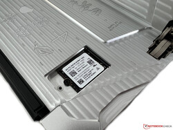 L'unità SSD M.2-2230 può essere sostituita.