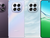 L'Oppo A5 nei colori Zircon Black, Crystal Pink e Mica Blue, rispettivamente (Fonte immagine: Oppo)