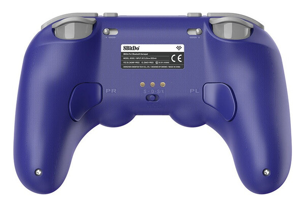 Il controller Bluetooth 8BitDo Pro 3 ha un interruttore di modalità per diversi ingressi e dispositivi. (Fonte: 8BitDo)
