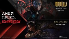 L'FSR 3 sarà disponibile su tutte le GPU della serie Radeon RX 590 e GeForce GTX 10. (Fonte: AMD)