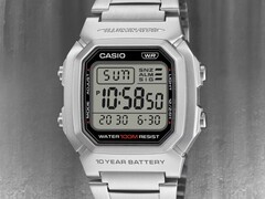 L'orologio Casio W-800HD-1AV (nella foto) ha un cinturino in acciaio inossidabile. (Fonte immagine: Casio, a cura)