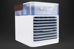 Il condizionatore portatile ChillWell funge da raffreddatore d&#039;aria, ventilatore e umidificatore. (Fonte: ChillWell)
