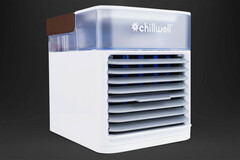 Il condizionatore portatile ChillWell funge da raffreddatore d'aria, ventilatore e umidificatore. (Fonte: ChillWell)