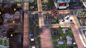 Nella foto: uno screenshot del gameplay di City Life 2008.