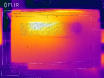 Test di stress da calore residuo - sotto