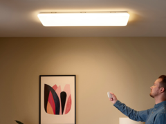 La plafoniera smart LED JETSTRÖM di IKEA è arrivata in alcuni Paesi dell'Unione Europea. (Fonte: IKEA)