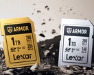 La serie Lexar Armor di schede SDXC è realizzata in acciaio inossidabile per una forte resistenza a cadute, urti, polvere e acqua. (Fonte: Lexar)