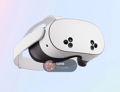 Quest 3S si distingue dal fratello soprattutto per il caratteristico gruppo di tre telecamere (fonte: @Lunayian)