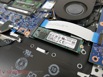 … ed un veloce M.2 NVMe-SSD.