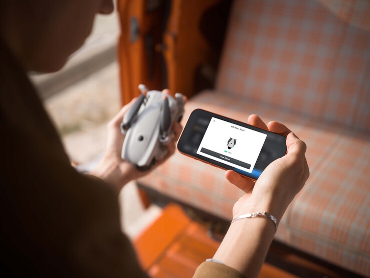 Con QuickTransfer, i dati possono essere trasferiti molto rapidamente via WiFi