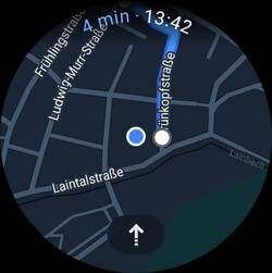 Google Maps funziona senza problemi su Galaxy Watch6