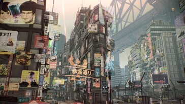 Un'immagine che mostra una città nel Nexus Scarlatto.