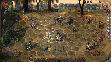 Nella foto: uno screenshot del gameplay di Songs of Conquest.