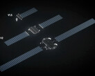 Confronto tra le dimensioni dei satelliti SpaceX Gen 3 e Gen 2
