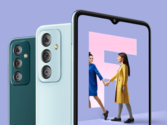 Il Galaxy F23 ha un display da 6,6 pollici e 120 Hz. (Fonte immagine: Samsung)