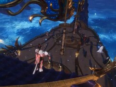 In Where Winds Meet, pare che qualcuno abbia pagato oltre 40.000 dollari per una montatura gigante a forma di barca. (Fonte immagine: Julia_CaSsian via X) 