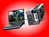 Il Win Max 3 collegato alla soluzione di docking eGPU G2 di GPD.