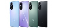 Le varianti di colore del Nova 9. (Fonte: Huawei)