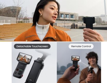 Immagini di marketing trapelate di Insta360 Luna Ultra.