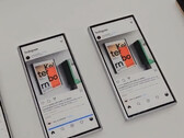 Samsung ha rivelato diversi prototipi di Galaxy Z Fold alla fine dell'estate 2023. (Fonte immagine: @raywongy)