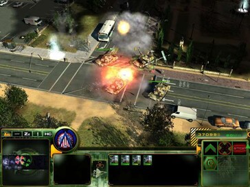 Nella foto: uno screenshot del gameplay di Act of War.