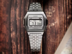 Gli orologi Casio Vintage A1000A-7 (nella foto) e A1000G-9 sono ora disponibili nel Regno Unito. (Fonte: Casio)