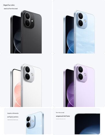 Caratteristiche principali del design e opzioni di colore del Redmi Note 17 Pro (traduzione automatica)